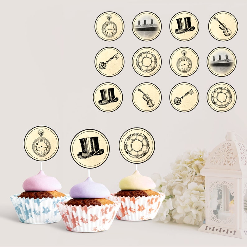 Titanic Party Supplies Printable Titanic Party Pack Titanic Etsy