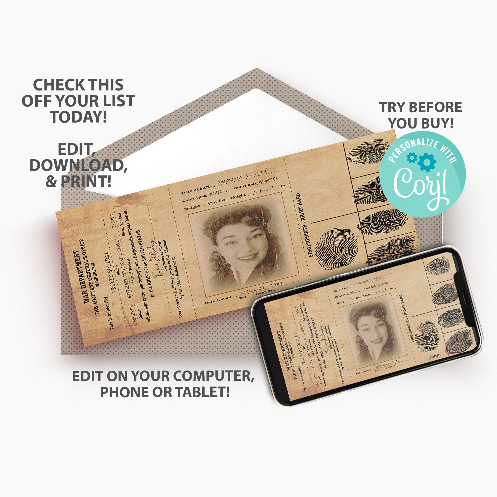 Id Card Birthday