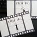 Printable Hollywood Table Numbers 35 Film Reel Party Ideas - Etsy