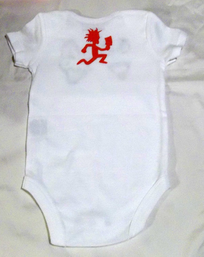 ICP Faces Hatchetman Baby Boy or Girl Bodysuit Custom Made | Etsy
