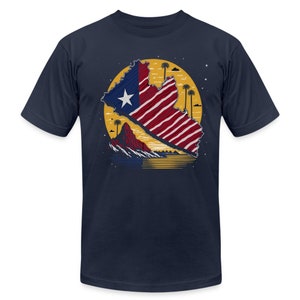 Liberia Map T-Shirt, Patriotic Design, African Pride, Travel Souvenir   -Navy Blue