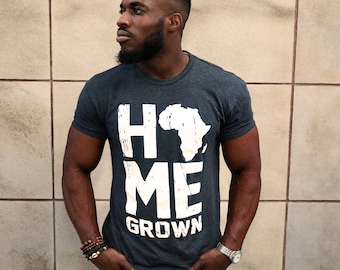 Home Grown Africa Shirt (Unisex) Africa t-shirt, I love Africa shirt, Africa, Nigeria, Madagascar, Ghana, Liberia, South Africa