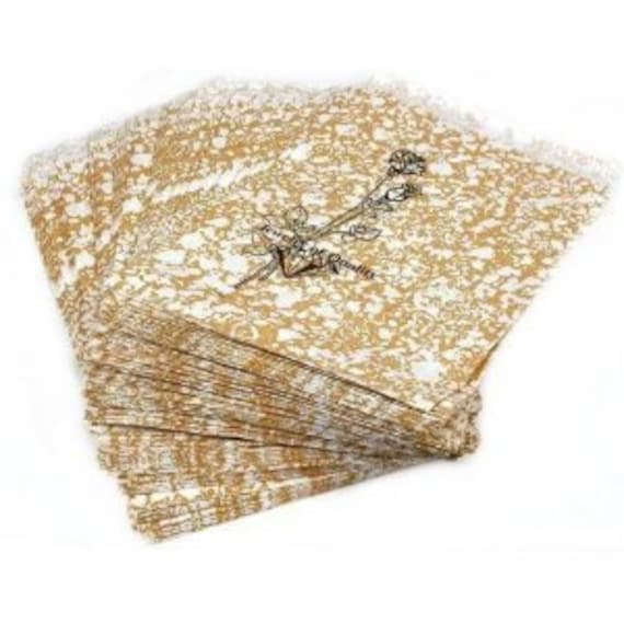 1000 Kraft Leopard Print Design Jewelry Paper Shopping Gift Bag 6x9