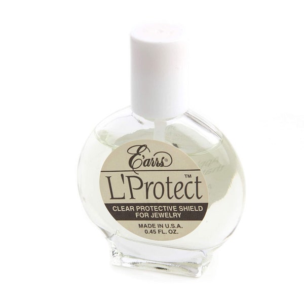 E'ARRS Jewelry Shield | Clear Protective Coating | L'Protect | 0.45 ounces | 1 Bottle