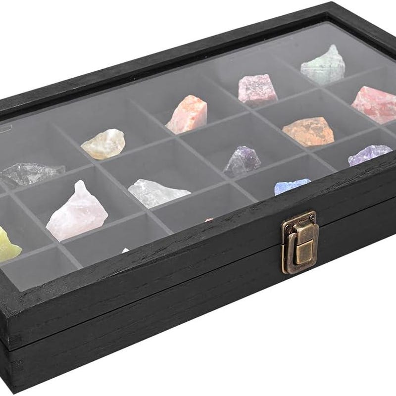 Rock Display Case - Etsy