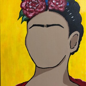 Frida Minimalistic Painting