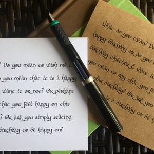 Hobbit birthday card, instant download - quote from The Hobbit by JRR Tolkien. Card measures 5x6.5 in OR 8.5x11 in // instant download