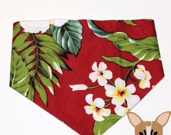MPI Hawaiian print pet bandana