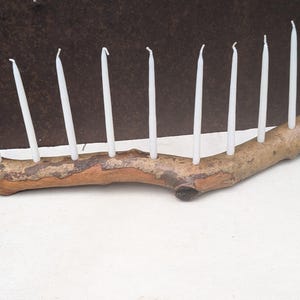Traditional Sycamore Menorah