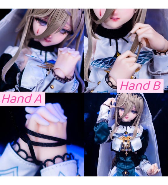 ShiNes Workshop ※ Praying Hand &Shy shy hands for dollfiedream DD / DDS / DDDY →for f3 /f31.0 /f3 2.0