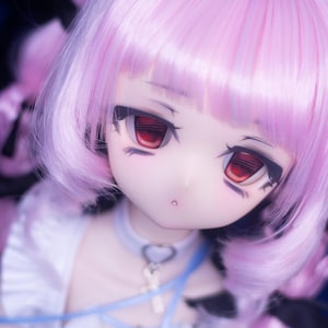 ShiNes Workshop ※ Volks Dollfie Dream Custom DDH01 (Skóra półbiała) Słodki mały diabełek