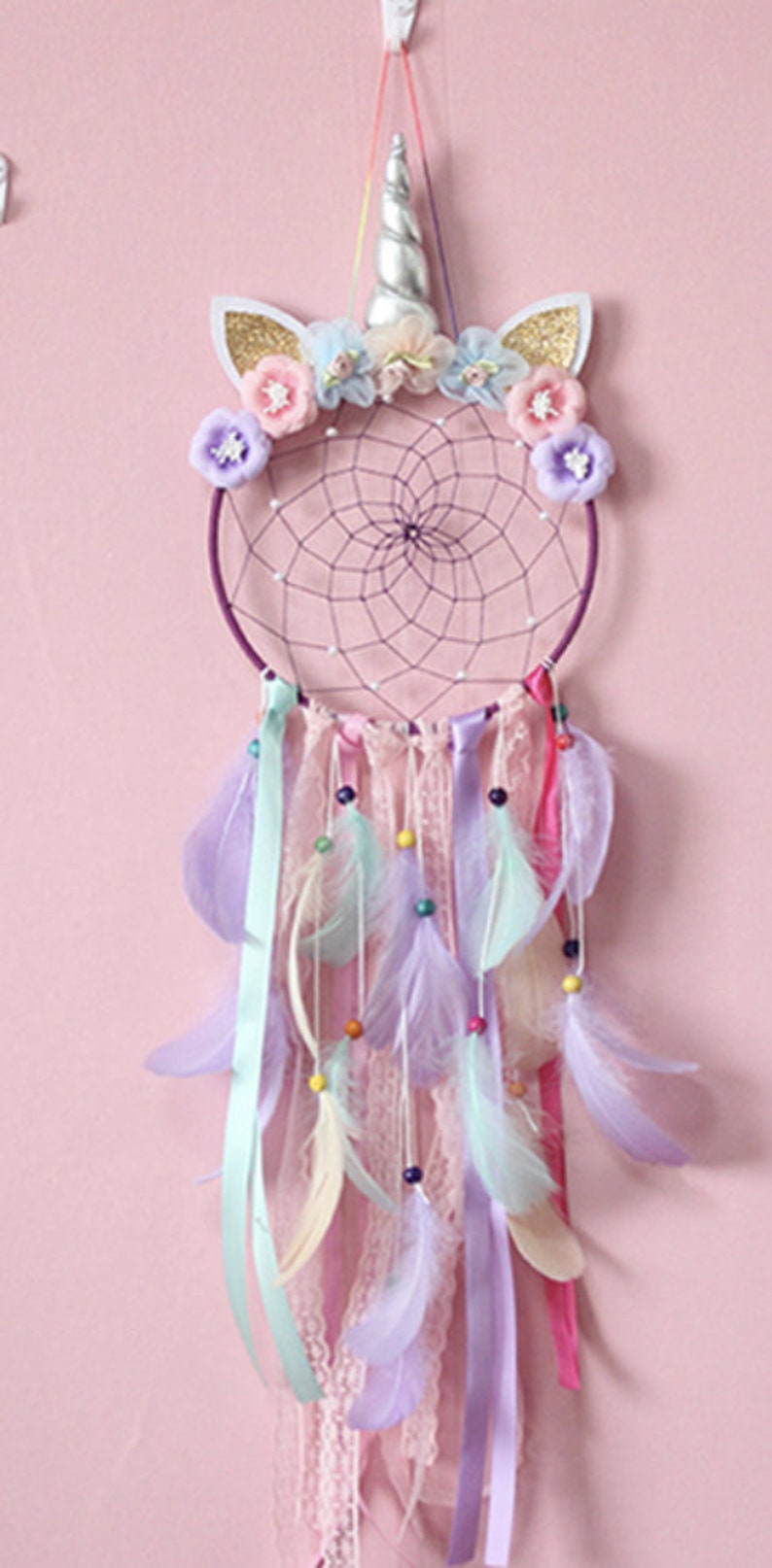Dream Catchers for Kids Dream Catchers for Bedroom Unicorn Etsy