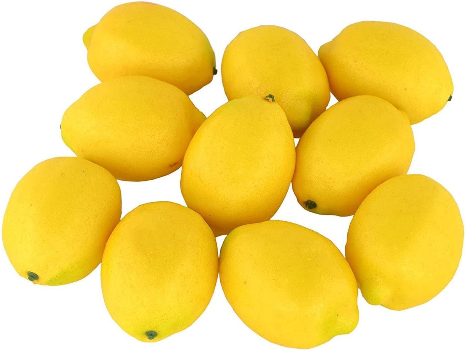 30 Fake artificial lemons lemon decor kitchen faux fake fruit Etsy