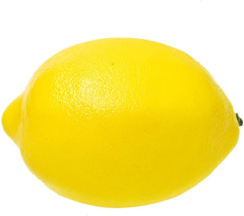 Fake Artificial Lemons Lemon Decor Kitchen Faux Fake Fruit Etsy