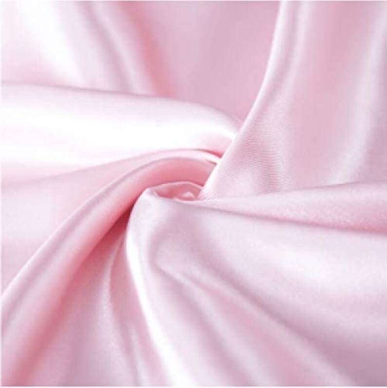White Satin Pillowcase 2 Pack for Hair Skin Silk Pillow Etsy