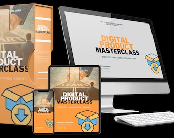 Digital Produkt Meisterklasse | Produkteinführung und -vermarktung | Verkauf Automatik| Sales Funnel |Digital Marketing Ratgeber| Digitaler Produktratgeber