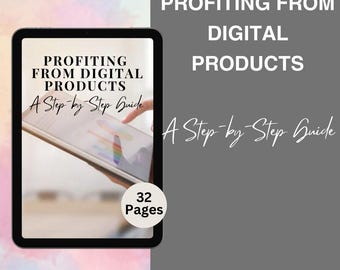 Anleitung für digitales Produkt Einkommen: Schritt-für-Schritt eBook (Digitaler Download)
