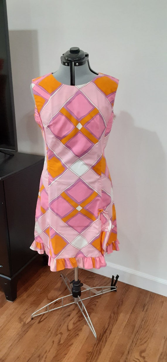 Vintage 1960's Pink Dress