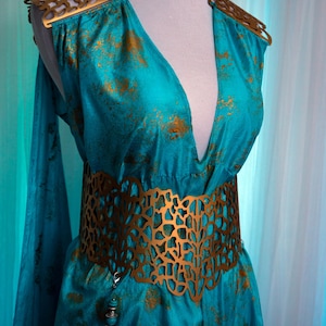 daenerys targaryen blue qarth dress Daenerys Qarth Dress Tutorial