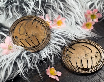 Astrid / Hiccup Wedding Medallions