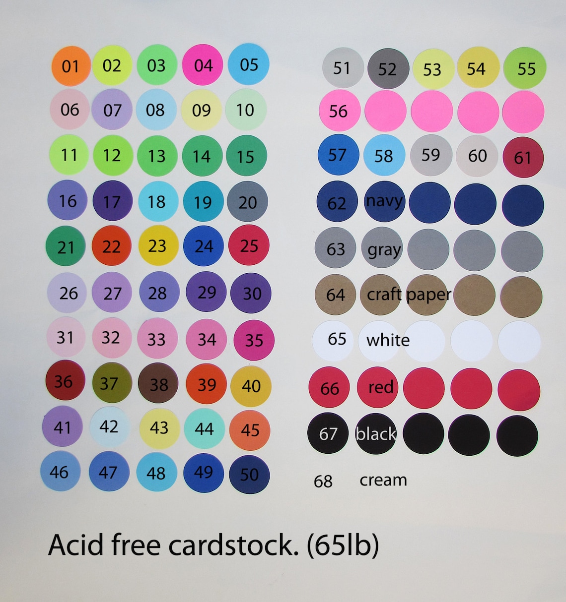 Circle Die Cuts/ Purple Mix/ 10pc./ Pick Your Size 4 - Etsy