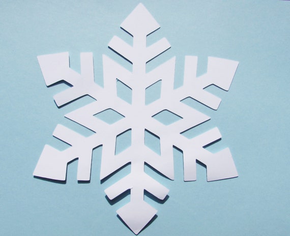 Blue And White Snowflake Stationery Kit