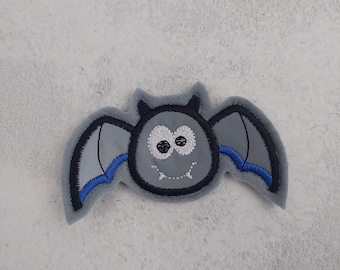 Klett Patch Reflektor Fledermaus blau Einschulung Schultüte