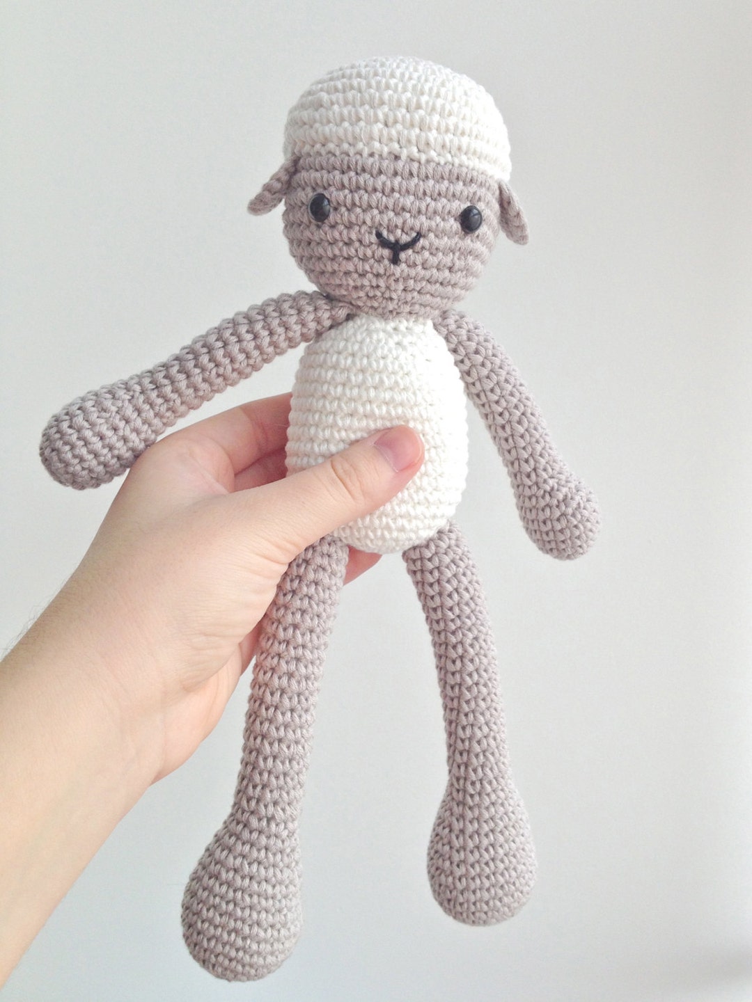 Lamb Plush, Lamb Stuffed Animal, Lamb Plushie, Lamb Stuffed Toy, Sheep