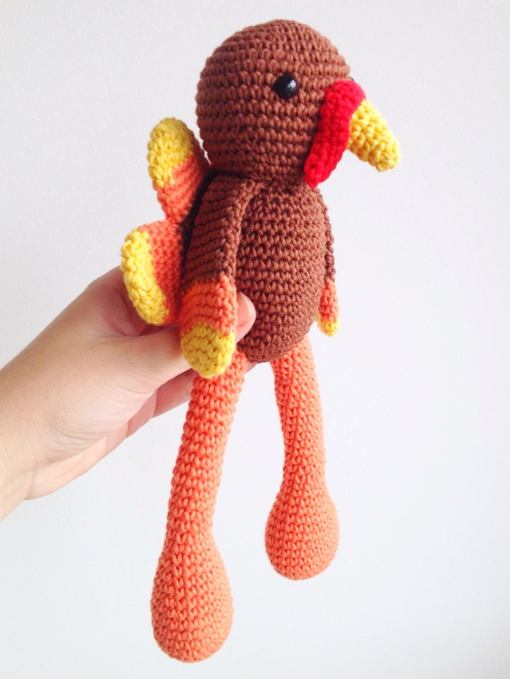 Turkey Plush Turkey Stuffef Toy Turkey Stuffed Animal - Etsy
