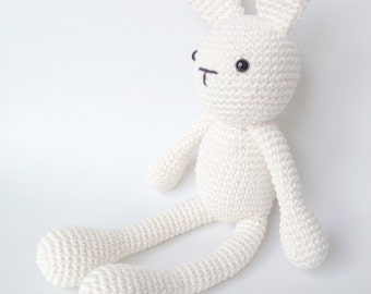 Easter Bunny Plush, Bunny Stuffed Animal, Bunny Plushie, Bunny Stuffed Toy, Crochet Bunny