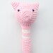 Pig Rattle Piggy Rattle Baby Rattle Rattle Soft Baby - Etsy