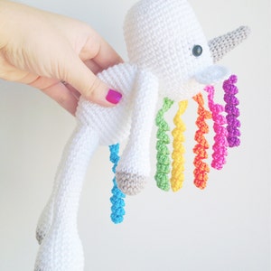 Unicorn Plush, Unicorn Stuffed Animal, Unicorn Plushie, Unicorn Stuffed Toy, Crochet Unicorn image 1