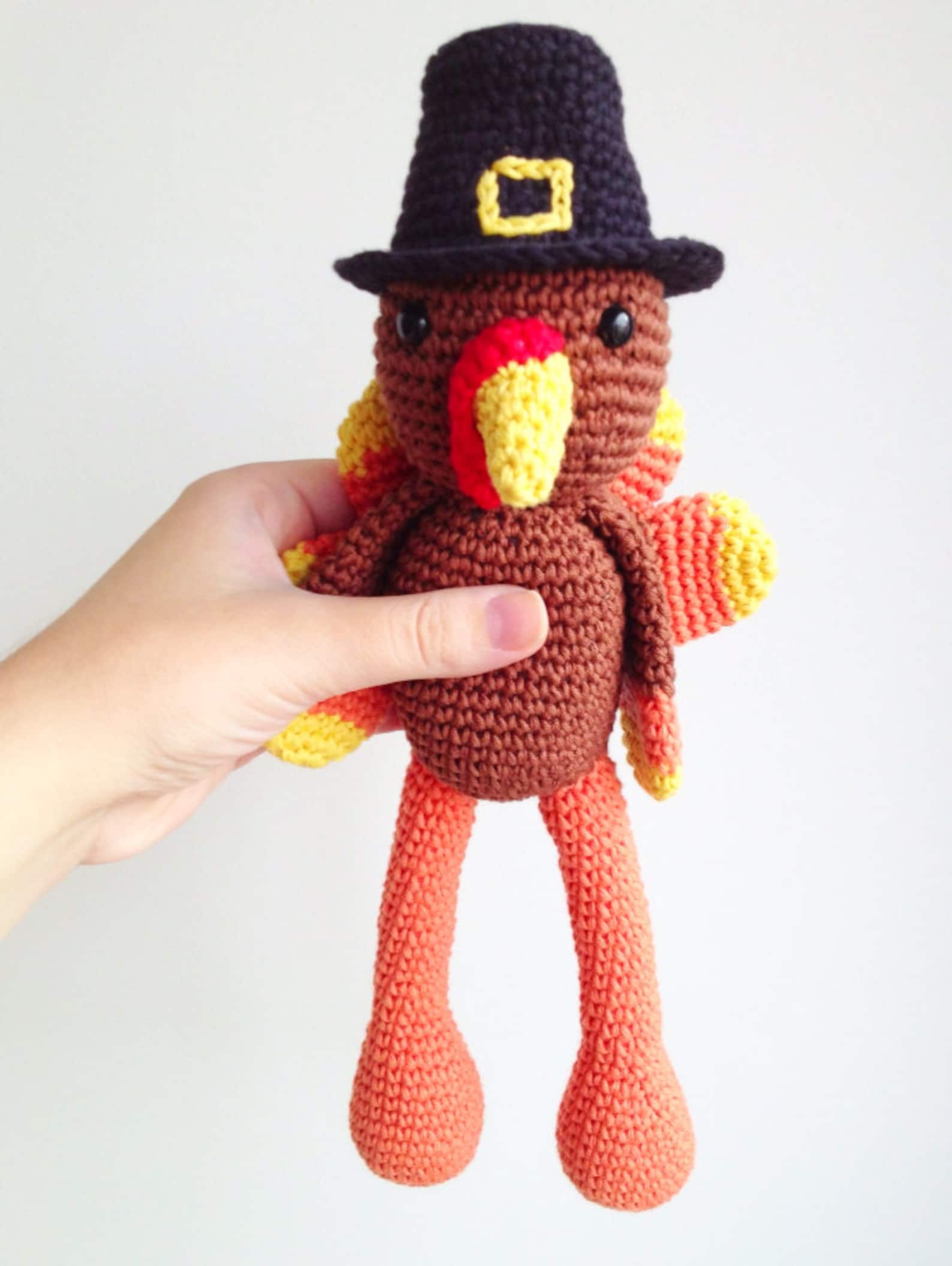 Turkey Plush Turkey Stuffef Toy Turkey Stuffed Animal Etsy