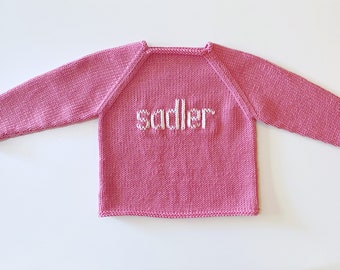 Custom Name Sweater