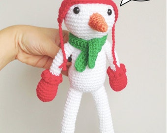 Snowman Amigurumi Pattern