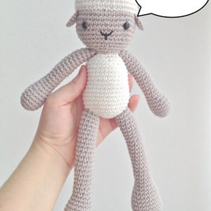 Pattern for Sheep Lamb Amigurumi