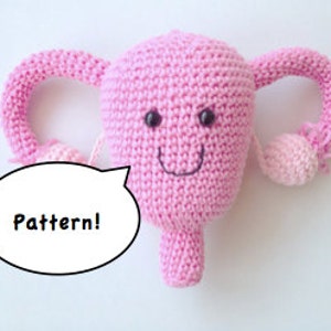 Uterus Amigurumi Pattern