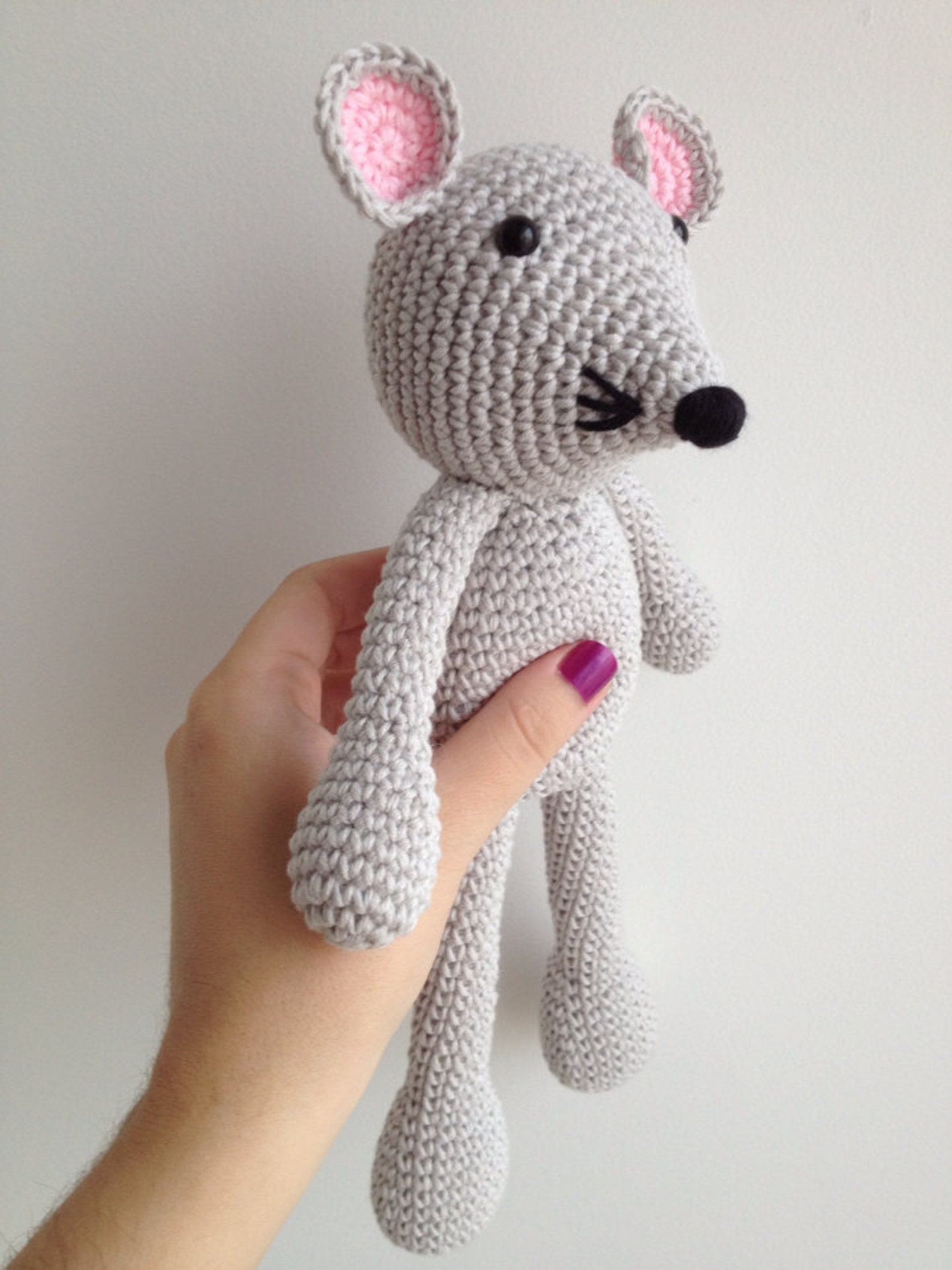 Figurina Raton Peluche Ratón Muñeco Ratón Peluche Ratoncito Ratoncito de - Etsy España