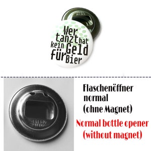 Bottle opener, beer Öffner normal