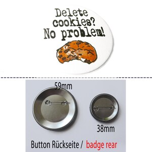 Button, Magnet, Taschenspiegel oder Flaschenöffner. Delete cookies. Bild 2