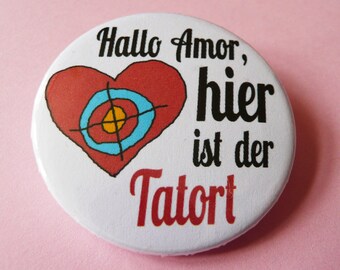 Button, Magnet, Taschenspiegel, Flaschenöffner Amor