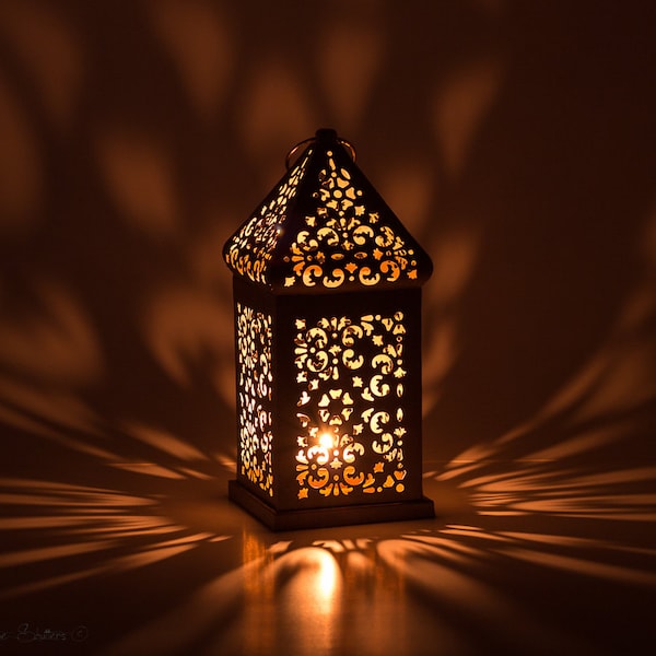 Vintage Gold Moroccan Lantern, Wedding Metal Lantern Centerpiece, Morocco decor, Gold Candle Holder, Arabic Decor, Mehndi Wedding Decor
