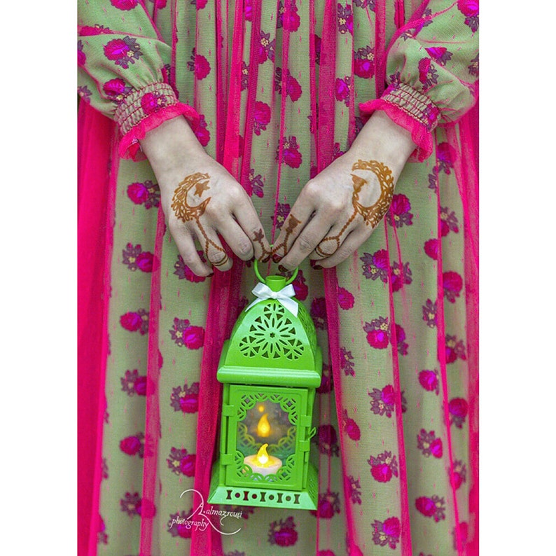 Dia de los muertos Candle Holder, Diwali decoration, Fiesta Party Candle Lantern Centerpiece Colorful lanterns for candles Mehndi decor image 10