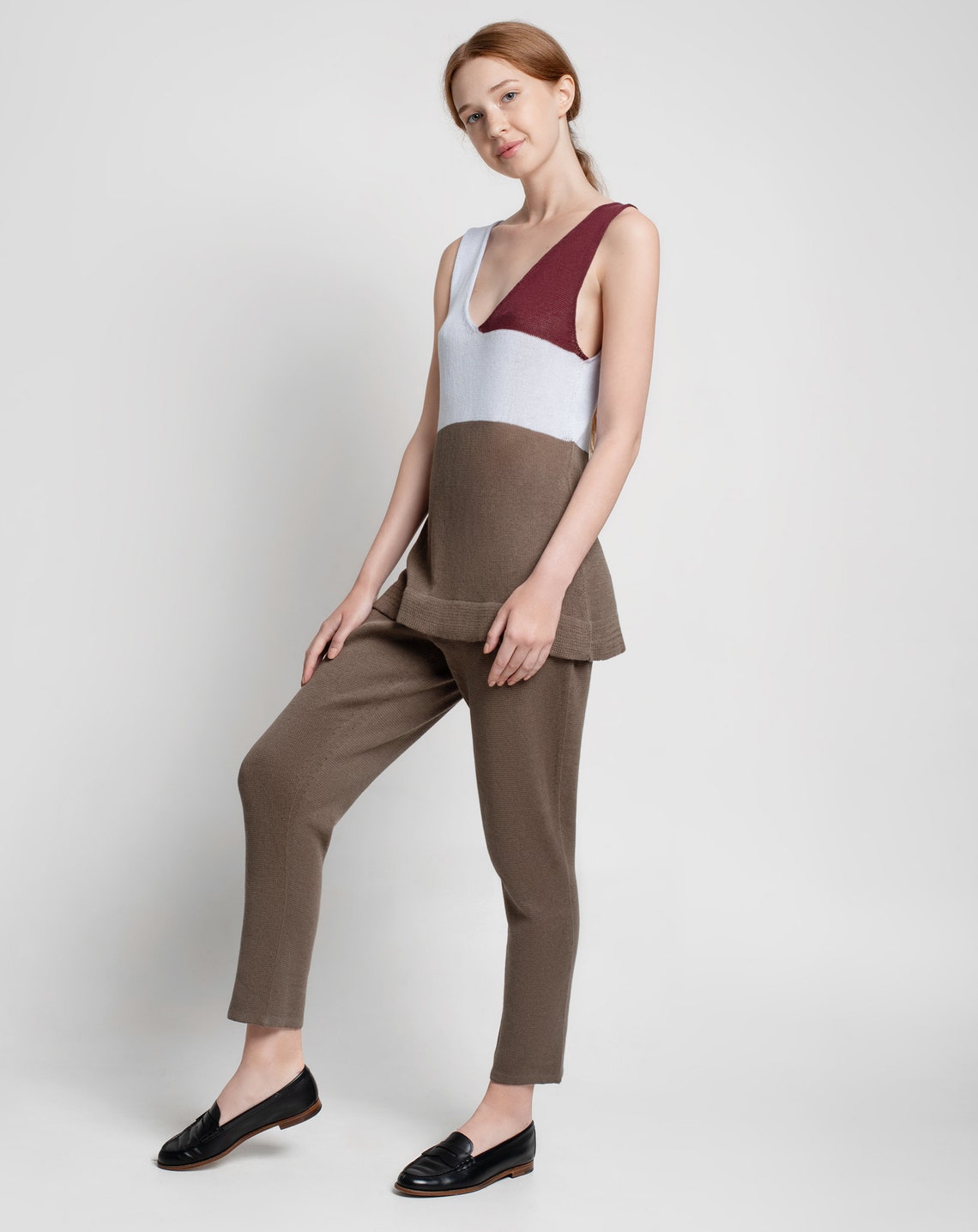 cotton cashmere joggers