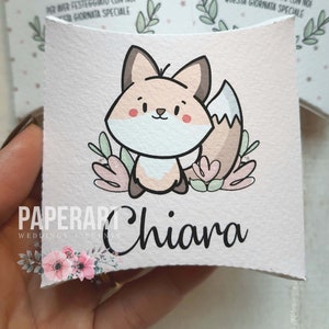 nr. 10 (dieci) scatoline PILLOW - Mod. Cute Fox II