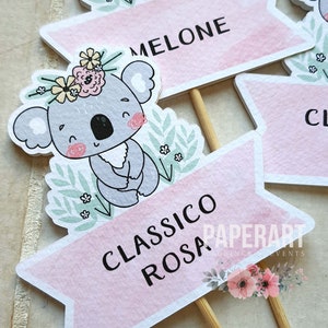 nr. 3 segnagusti per confettata - Mod. Baby Koala