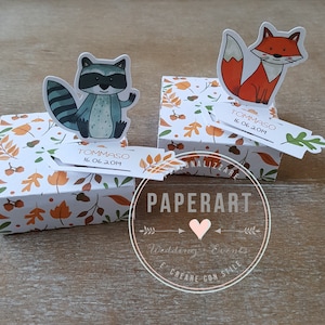 nr. 10 composizioni stand-up - Mod. Forest Animals