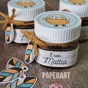 nr. 10 Nutelline decorate - Mod. Crazy Owl
