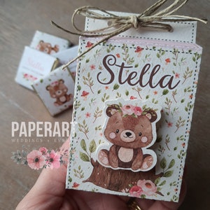 nr. 10 scatoline MILK FLAT - mod. Baby Animali della Foresta