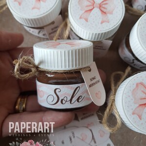nr. 10 Nutelline decorate - Mod. Baby Shower
